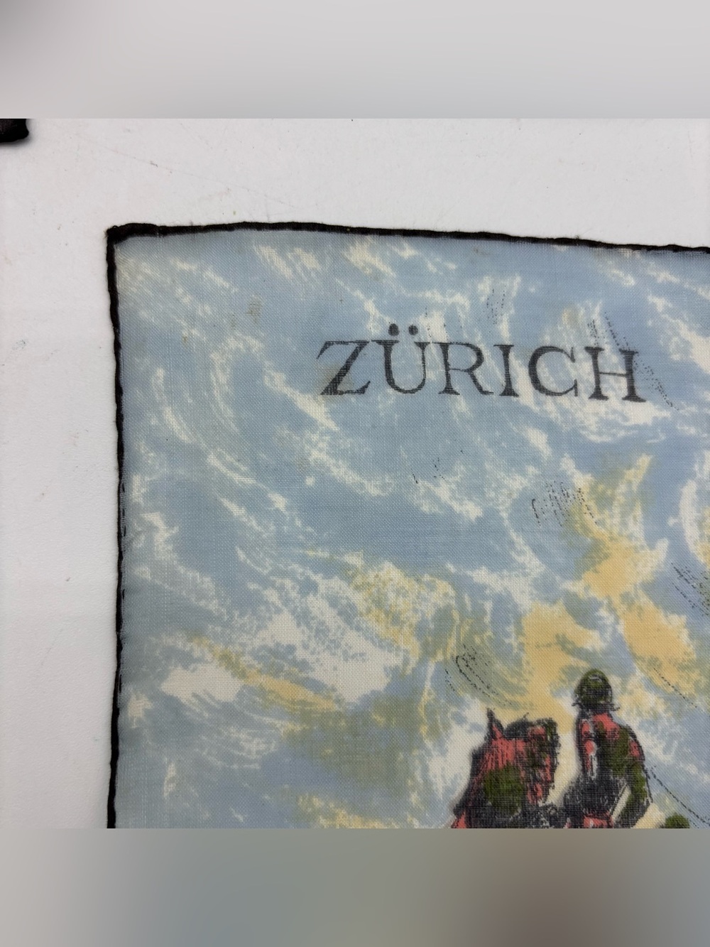 Vintage 60s Switzerland Lehner Handkerchiefs - Picture 4 of 11